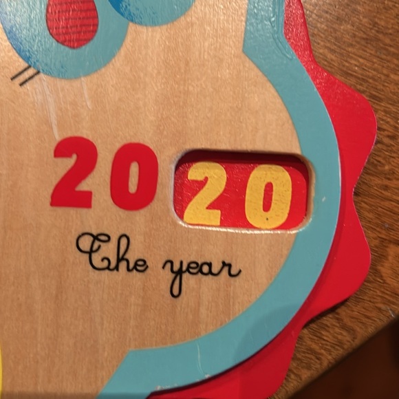 Wooden Calendar, Weather and Clock Classroom Learning Toy *As is - France - Picture 7 of 12
